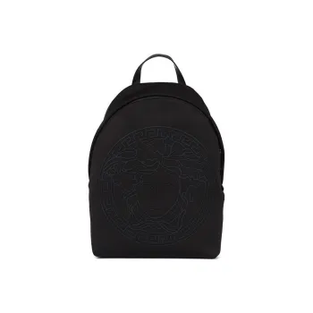 VERSACE JEANS COUTURE Polyester Travel Bags Backpack Regular Kids' Black