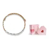 Bamboo Bracelet (Orange Yellow Approx. 1.6g) Valentine's Day Box