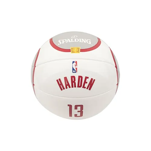 SPALDING Size 1.5 Ball Indoor Outdoor Universal Basketball PVC White Gray Red