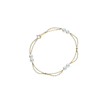MIKIMOTO Karat Gold Bracelets Women's Gold