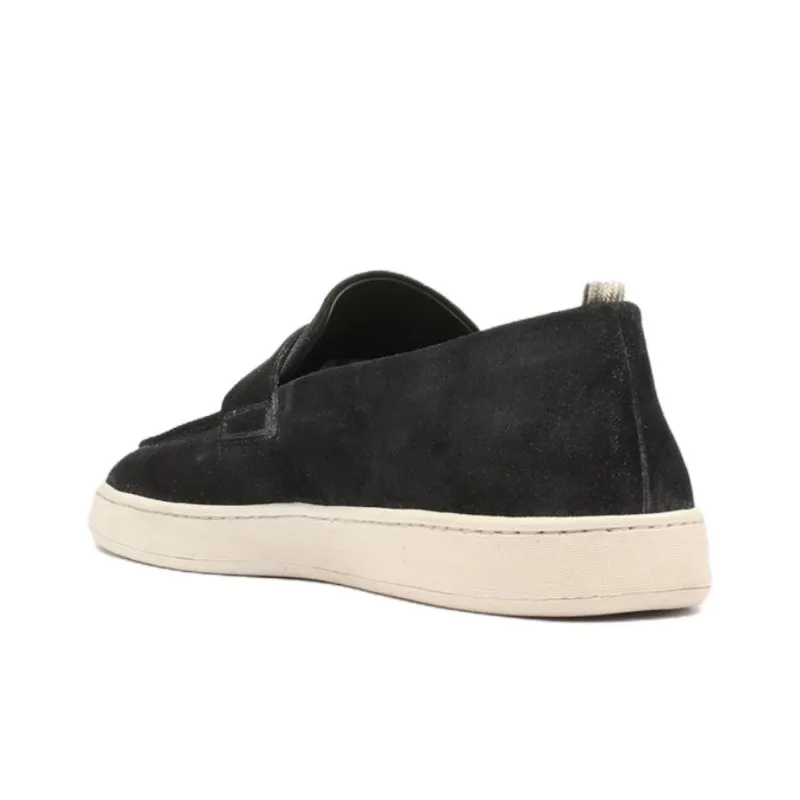 Officine Creative Slip on Suede Penny Loafers-3