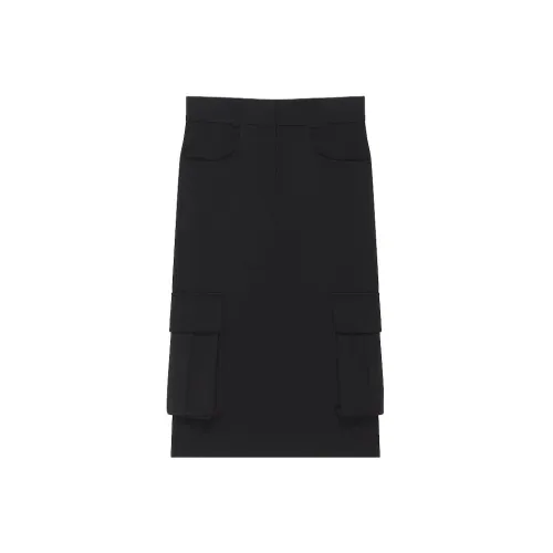 Givenchy Casual Long Skirts Women's Black