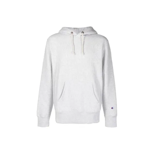 Champion Logo-patch Pullover Hoodie