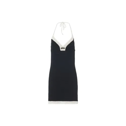 MIU MIU Slip Dresses Women's Black