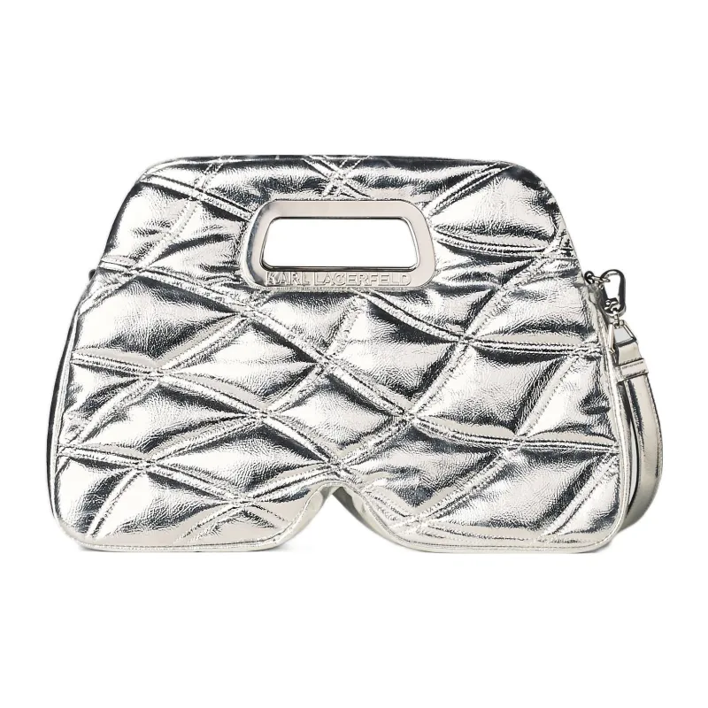 KARL LAGERFELD K\Kloud Metallic Tote Bag-1