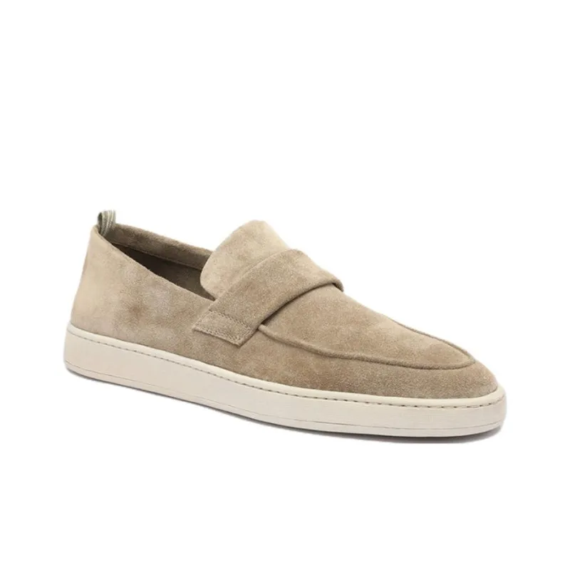 Officine Creative Herbie 006 Suede Loafers-1
