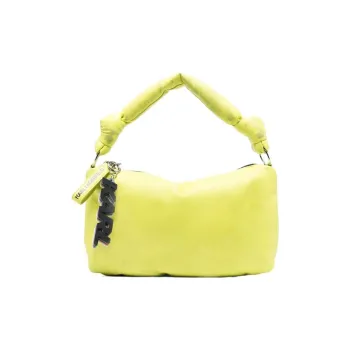 KARL LAGERFELD Polyurethane Handbag, Shoulder Bag Small Size Women's Neon Green