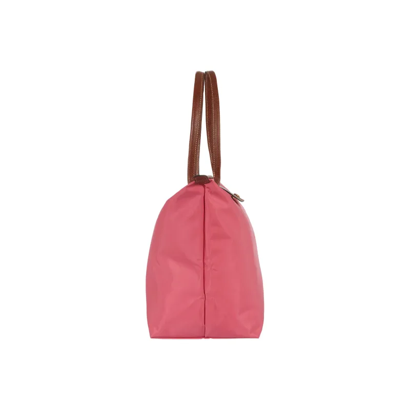 LONGCHAMP Le Pliage Cow Leather Canvas Polyamide Canvas Bag Dumpling Bag Handbag Shoulder Bag Women's Peach Pink-2