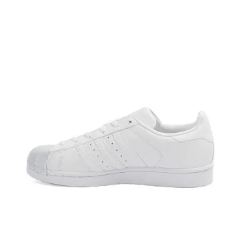 Adidas SUPERSTAR Non slip Lightweight Low Top Skateboard Shoes Women's White