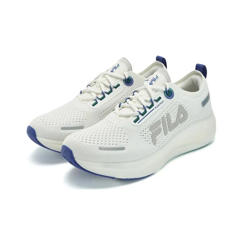 FILA Rimba Wear Resistant Low Top Training Running Shoes Men's White-1