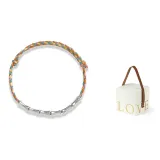 Bamboo Bracelet (Orange Yellow Approx. 1.6g)+LOVE Box