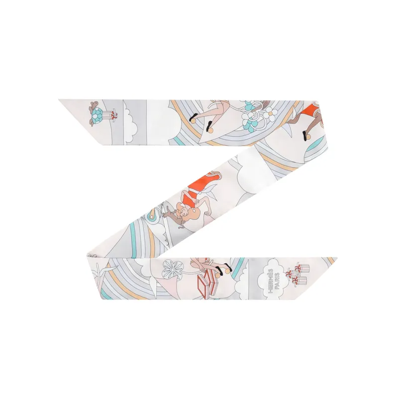 HERMES Silk Scarves Unisex Multicolor-0