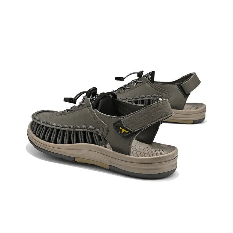 G.N.SHIJIA Casual Shoes Men Low Top Black/Khaki/Green/Gray-26