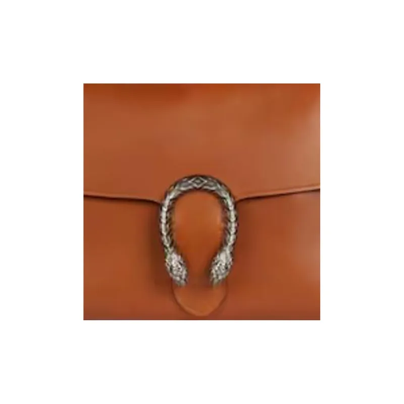 GUCCI Dionysus Leather Messenger Bag Shoulder Bag Crossbody Bag Regular Women's Brown-6