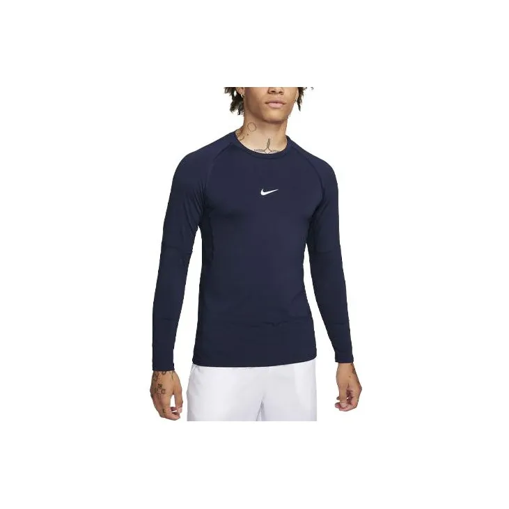 Nike Pro Men's Dri FIT Slim Long Sleeve Fitness Top-2