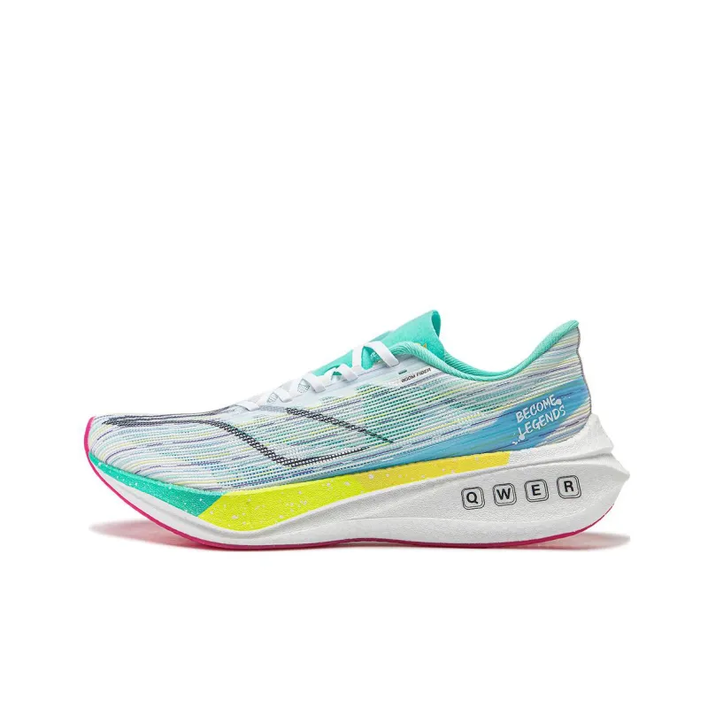 LOL x LiNing Feidian 3 Challenger Wear Resistant Low Top Running Shoes Men's White-0