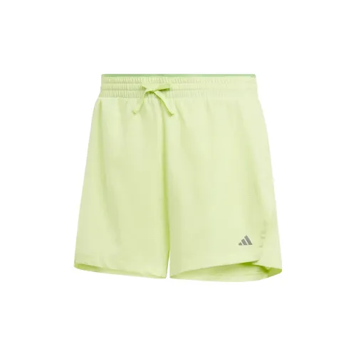 Adidas Hiit Casual Shorts Women's Yellow Green