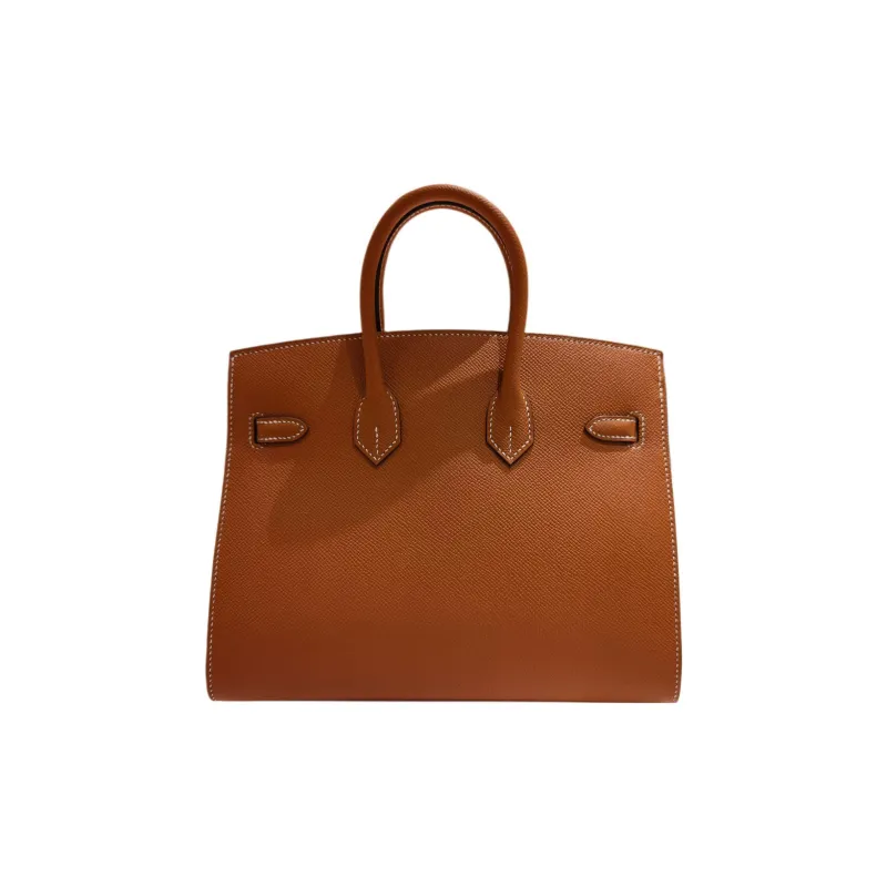 HERMES Birkin Epsom Leather Birkin Bag Handbags Regular Women's 1H Toffee Color-1