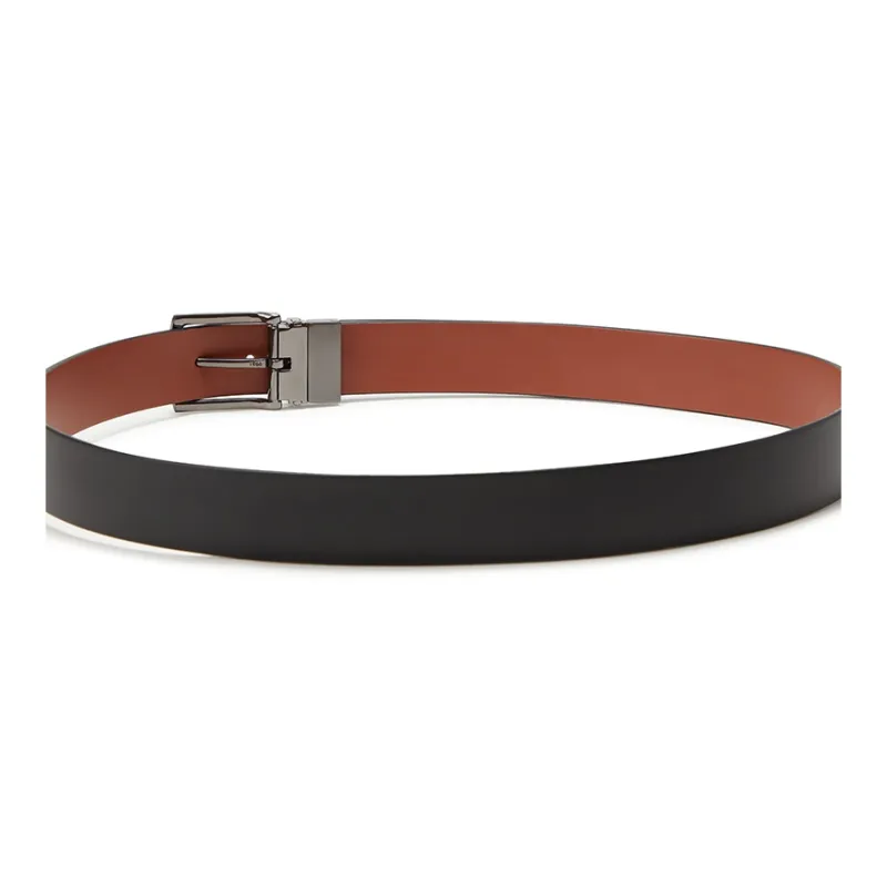 Tommy Hilfiger Leather Belts Men Black/Brown BDS-1