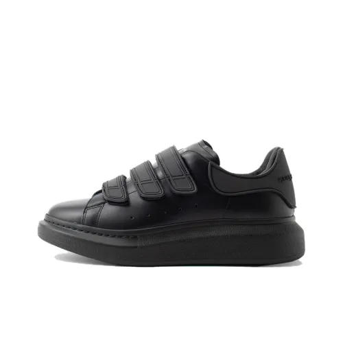 Alexander McQueen Skateboard Shoes Men Low-Top Black