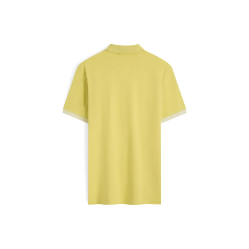 CALVIN KLEIN Polo Shirt Men's Jasmine Yellow-1