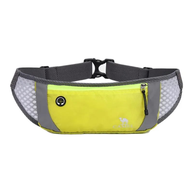 CAMEL Polyester Fanny Pack Regular Unisex Yellow/Green-0