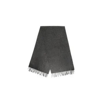 HERMES Cashmere Knit Scarves Unisex