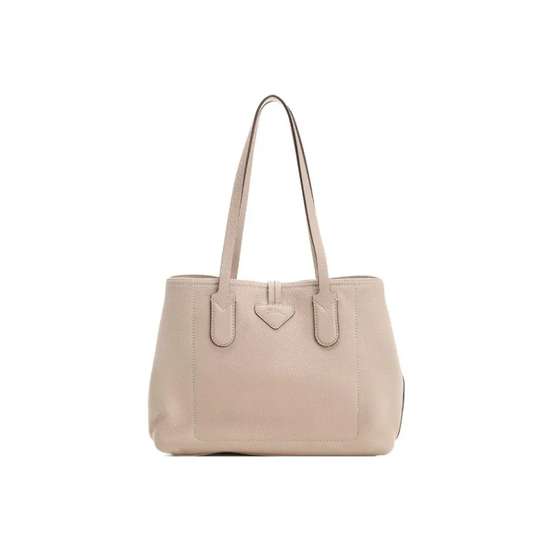 LONGCHAMP Roseau Essential Leather Tote Bag, Shopping Bag, Handbag, Shoulder Bag Women's Earth Umber-3