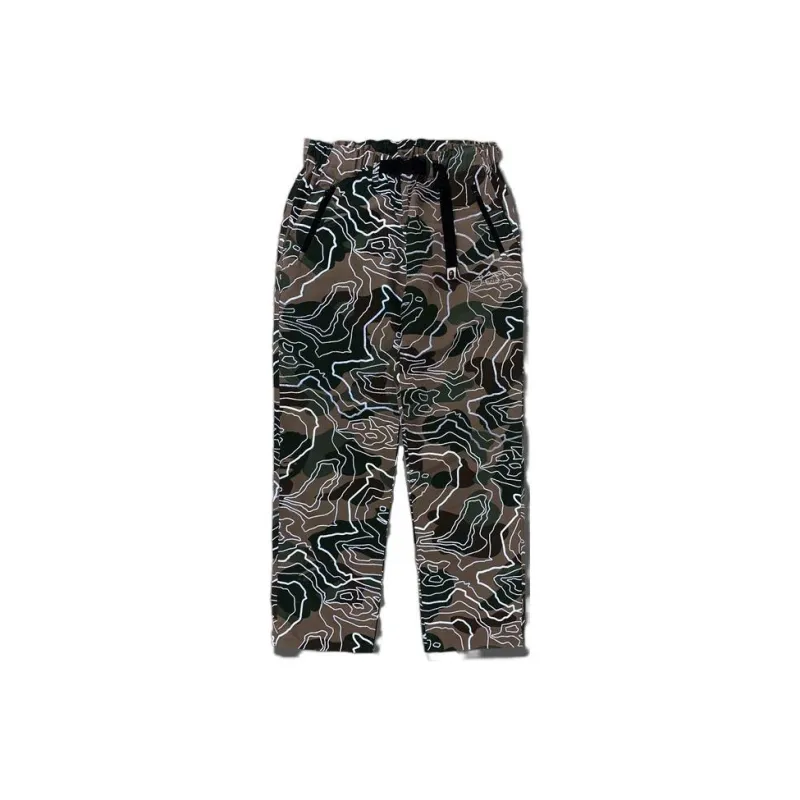 Bape Layered Line Camo Track Pants-2
