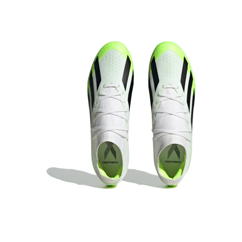 Adidas X Crazyfast.3 Fg Cloud White Core Black Lucid Lemon Women's-4