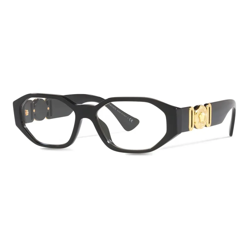 VERSACE Eyewear Rectangular Frame Glasses-0