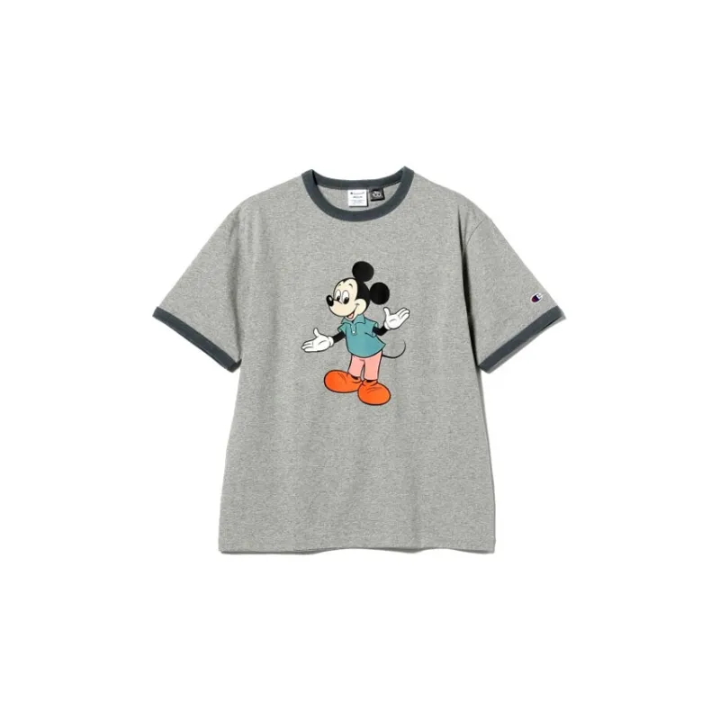 Beams X Champion BEAMS Co-branded SS23 Disney 100th Anniversary Collection T-Shirts Unisex-3