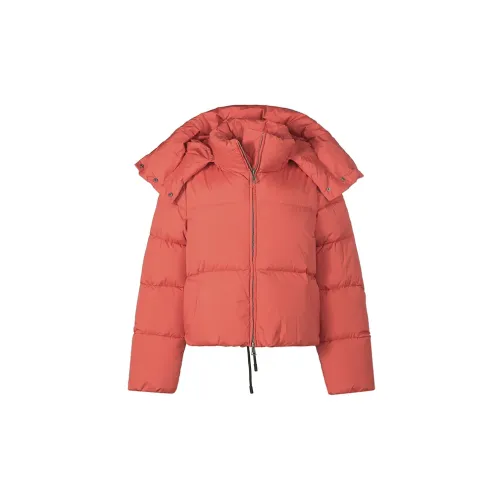 SportMax Down Jackets Women's Orange Red