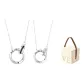 Mobius Loop Necklace 1 Pair+Box