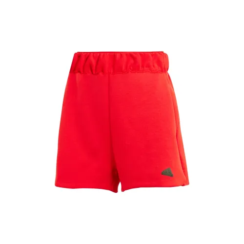 Adidas Z.N.E. Casual Shorts Women's Red