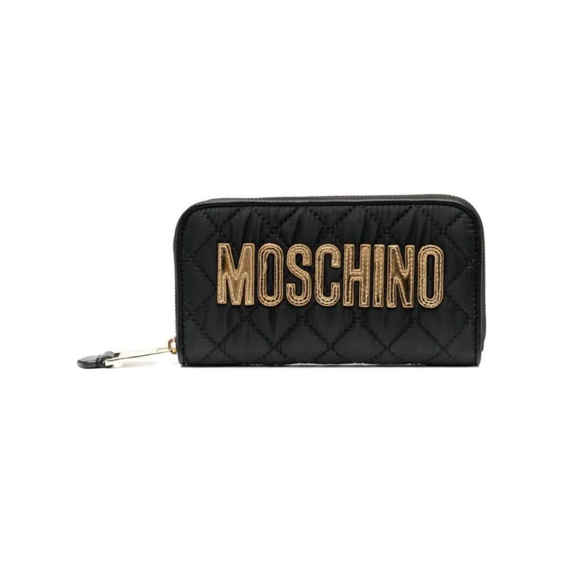 MOSCHINO Polyamide Wallet Women's Black-0
