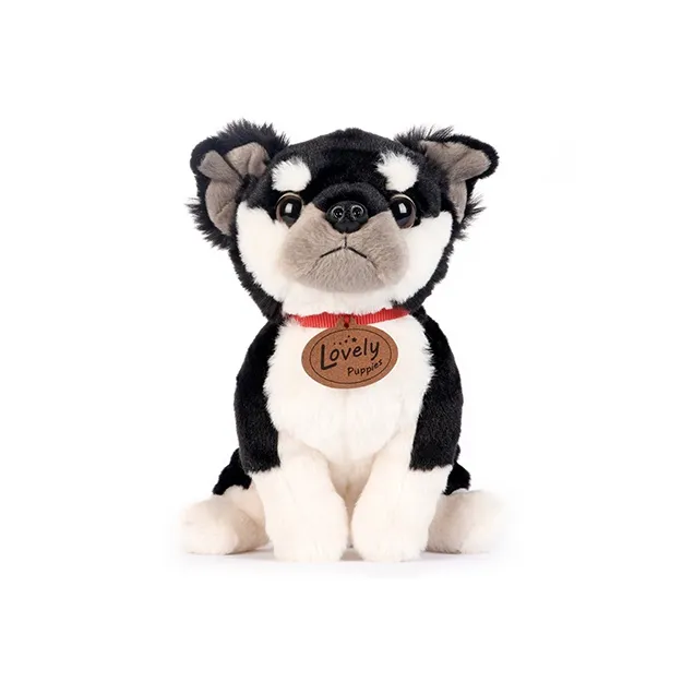 Hamleys Lovely Collection Black Chihuahua Dolls Plush Doll 20cm High-0