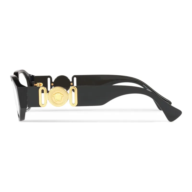VERSACE Eyewear Rectangular Frame Glasses-2