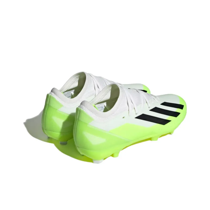 Adidas X Crazyfast.3 Fg Cloud White Core Black Lucid Lemon Women's-3