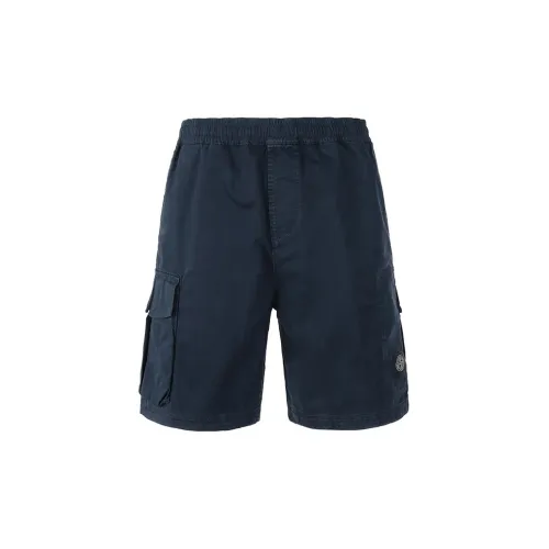 STONE ISLAND Cargo Shorts Men Dark Blue