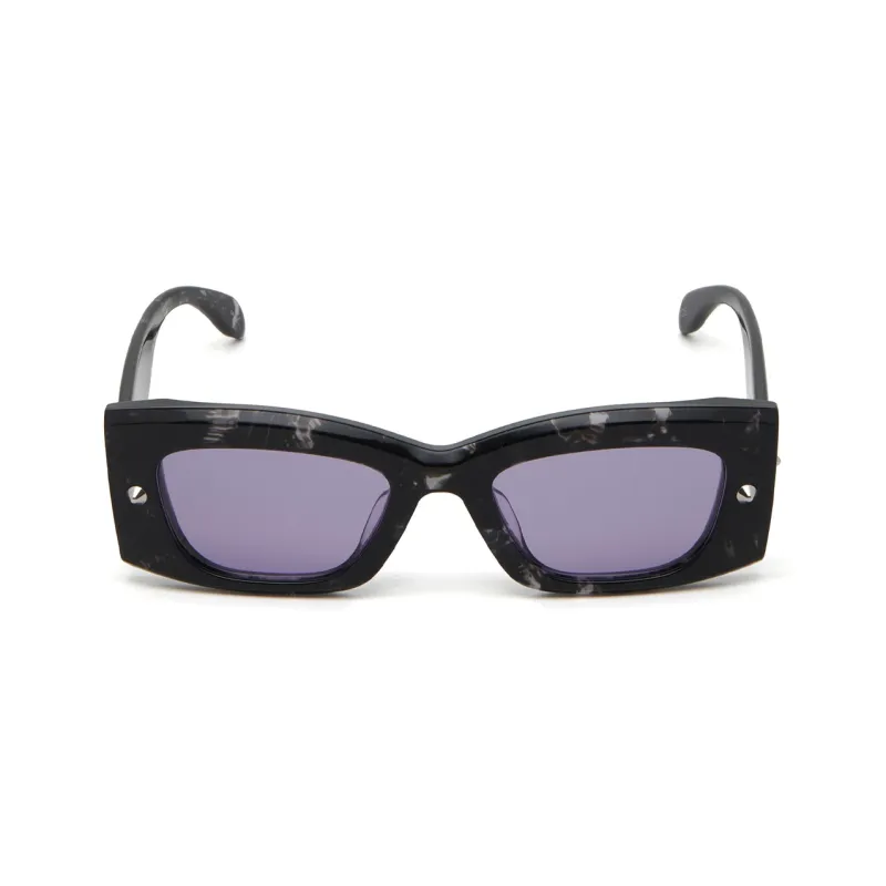 Alexander McQueen Rectangle Frame Sunglasses-1