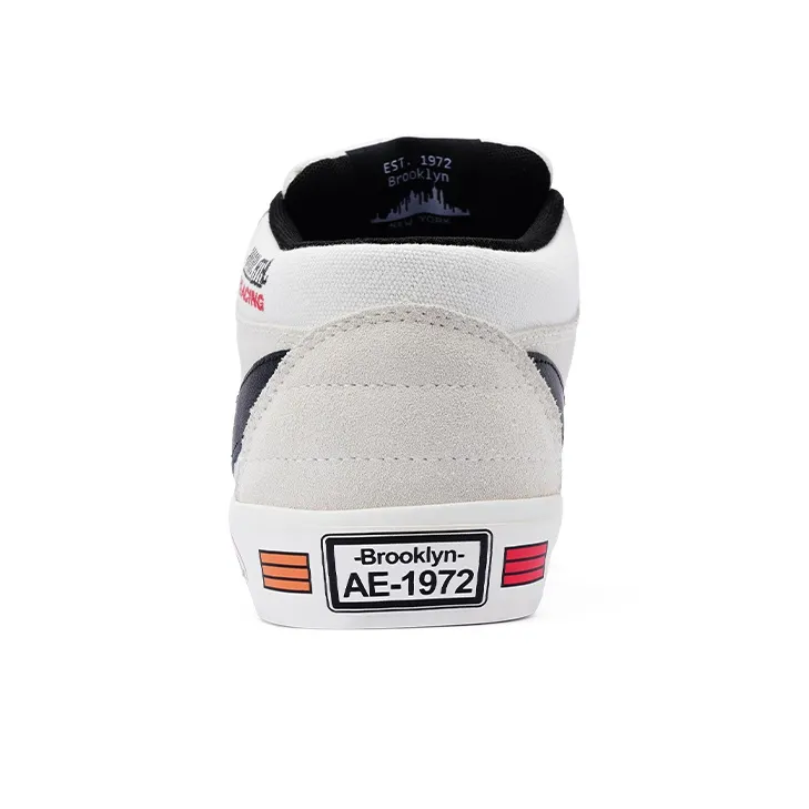 PONY Atop Anti Slip Wear Resistant Low Top Skateboard Shoes Unisex Beige Black-3