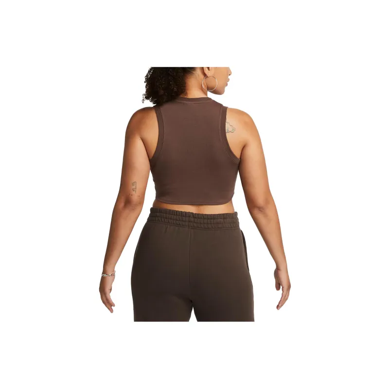 Nike Sportswear Essentials Series Tank Tops Women's Baroque Brown-1