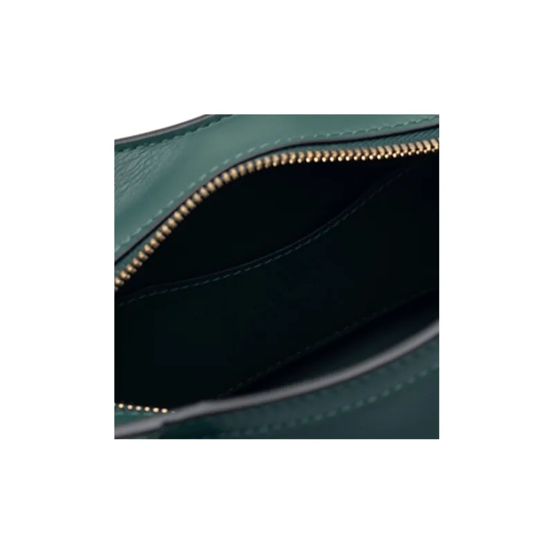Balenciaga Calfskin Shoulder Bag Crossbody Bag Handbag Mini Women's Deep Forest Green-5