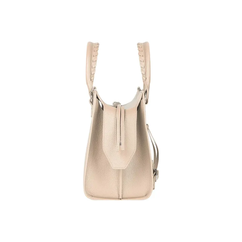 Balenciaga Neo Classic Calfskin Shoulder Bag, Crossbody Bag, Handbag Small Size Women's Light Beige-2