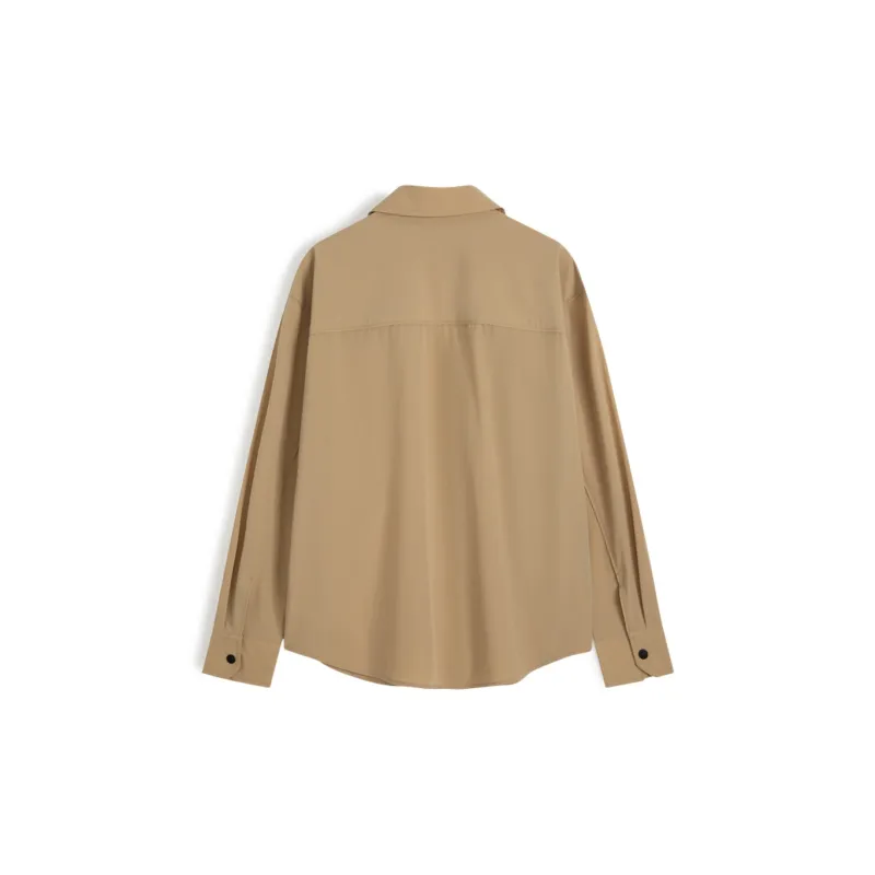 Calvin Klein Shirts Men Khaki-1