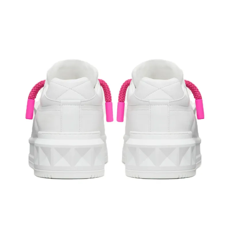 Valentino Garavani One Stud XL Leather Sneakers-2