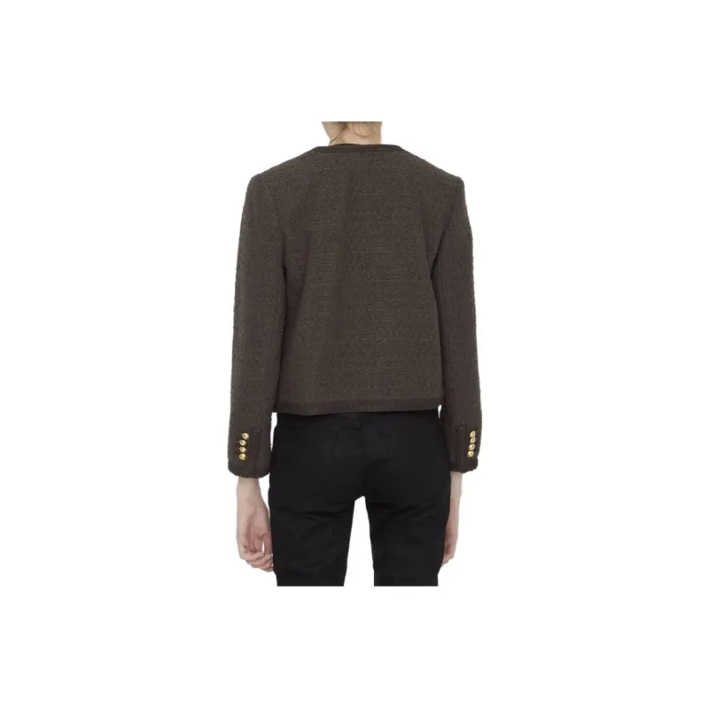 CELINE Jackets Women's Brown-1