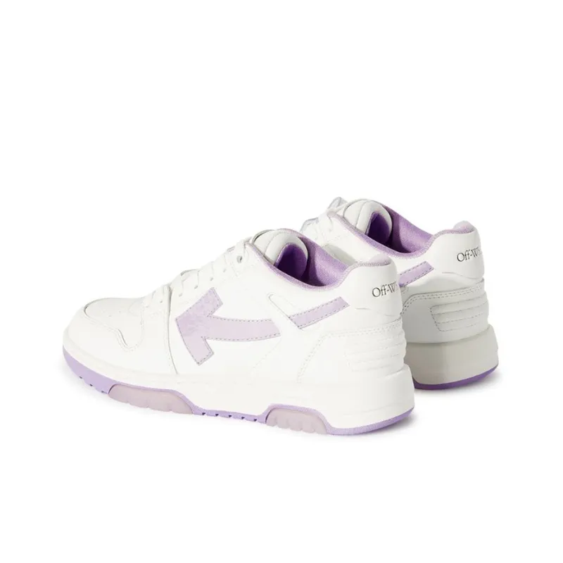 OFF WHITE Out Of Office Ooo Low Tops White Lilac Women's-3
