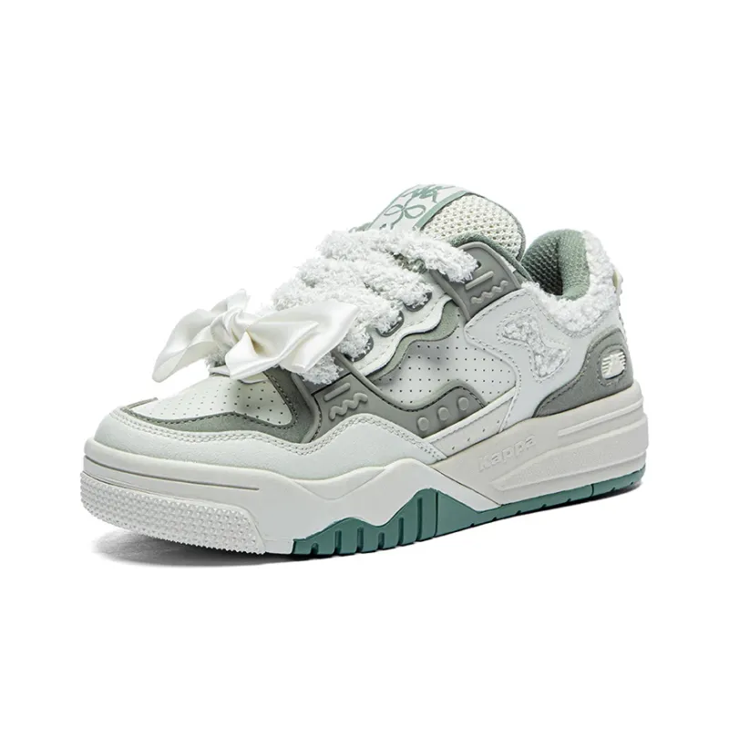 Kappa Low Top Skateboard Shoes Women's Mountain Green-2